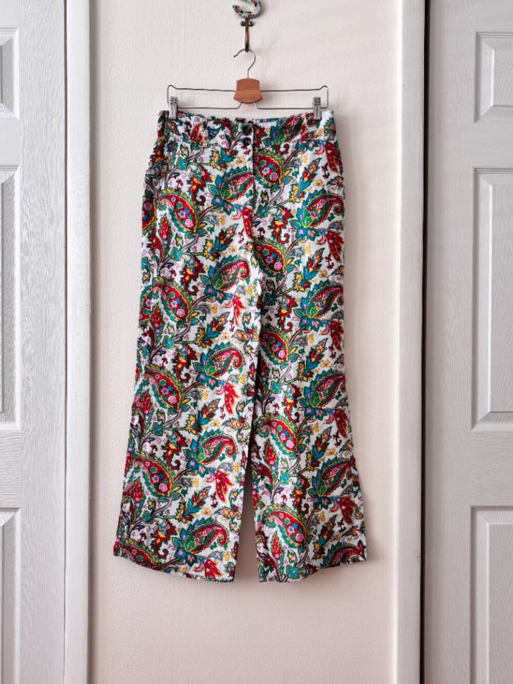 Boden Westbourne Linen Trousers - Picture 5 of 10
